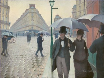 París Gustave Caillebotte Pinturas al óleo